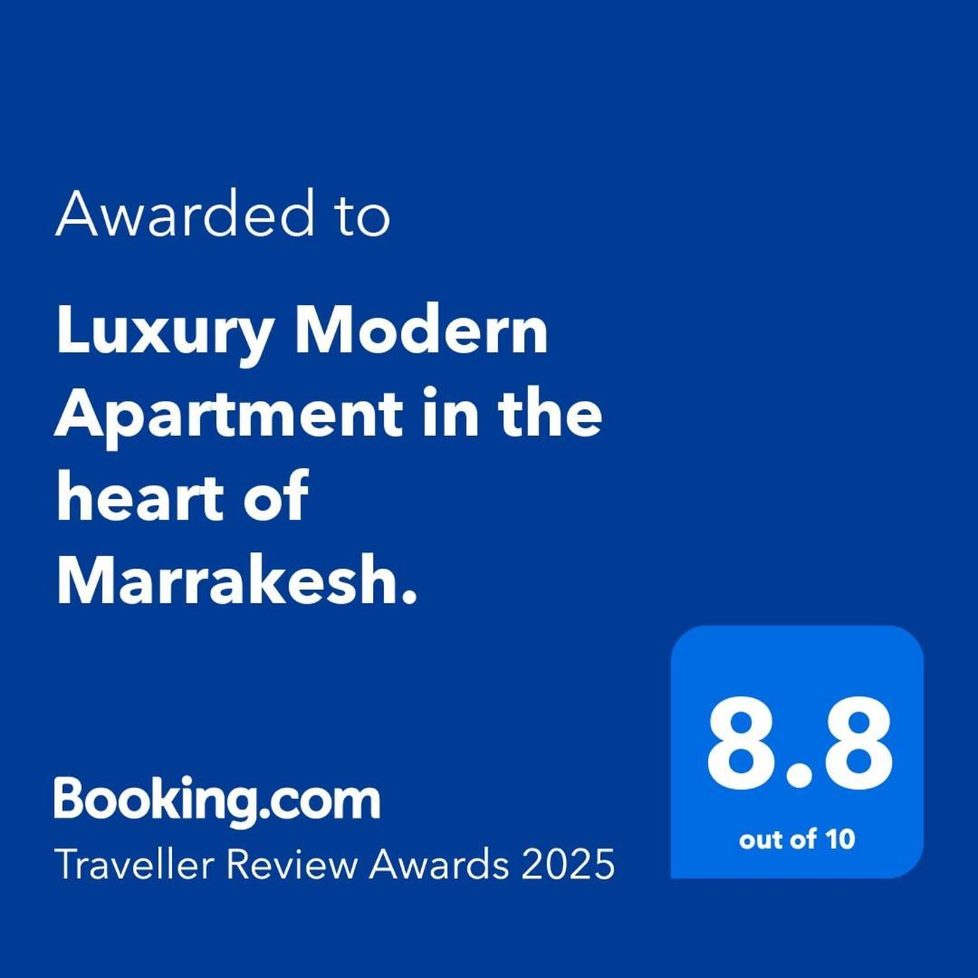 Luxury Modern Apartment In The Heart Of Marrakesh. Exteriér fotografie